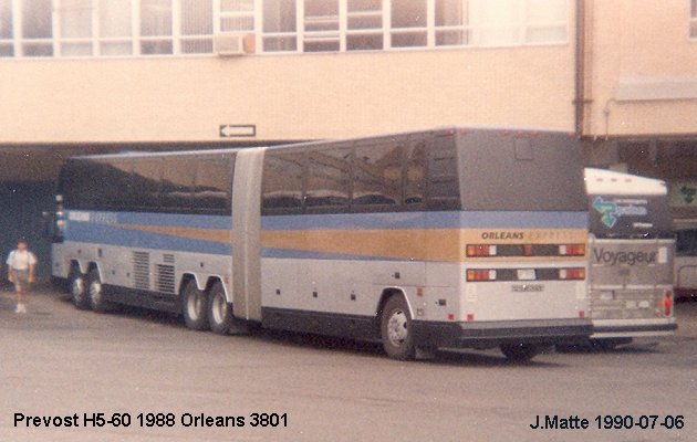 BUS/AUTOBUS: Prevost H5-60 1988 Orleans