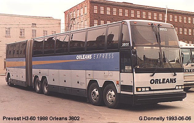 BUS/AUTOBUS: Prevost H5-60 1988 Orleans