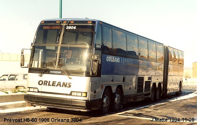 BUS/AUTOBUS: Prevost H5-60 1988 Orleans