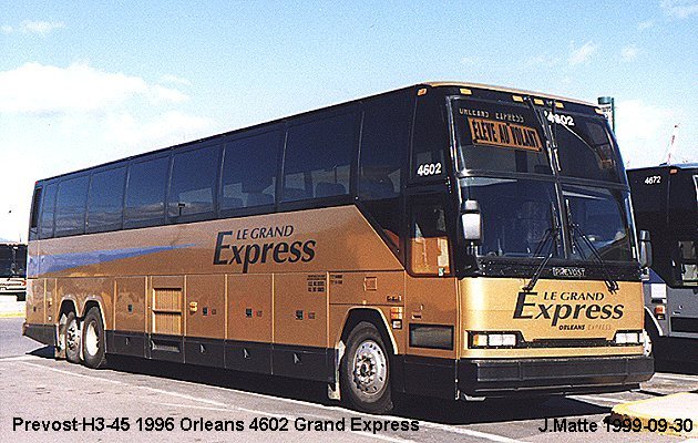 BUS/AUTOBUS: Prevost H3-45 1996 Orleans