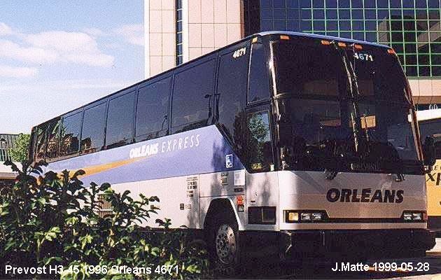 BUS/AUTOBUS: Prevost H3-45 1996 Orleans