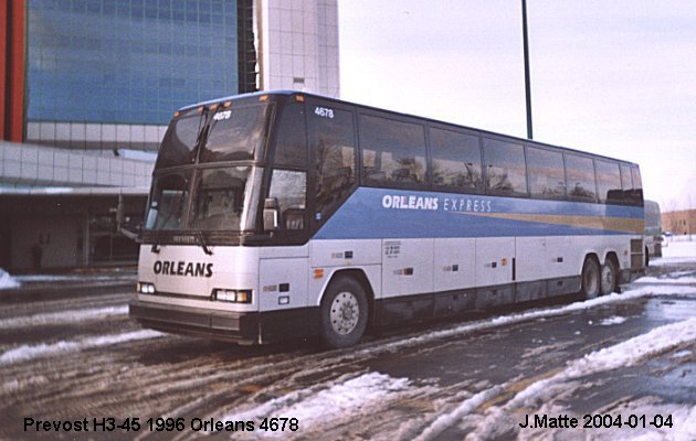 BUS/AUTOBUS: Prevost H3-45 1996 Orleans