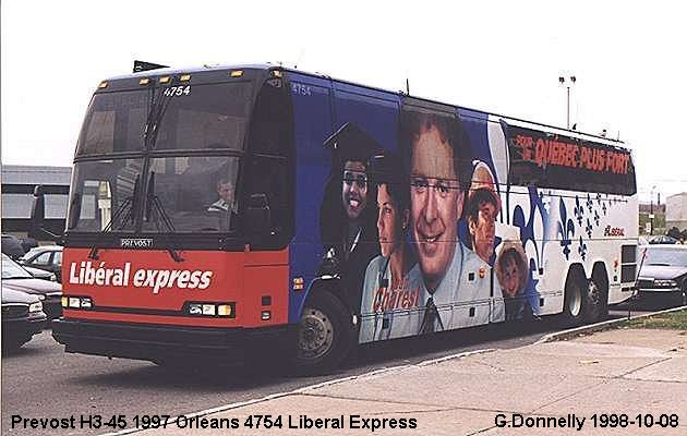 BUS/AUTOBUS: Prevost H3-45 1997 Orleans