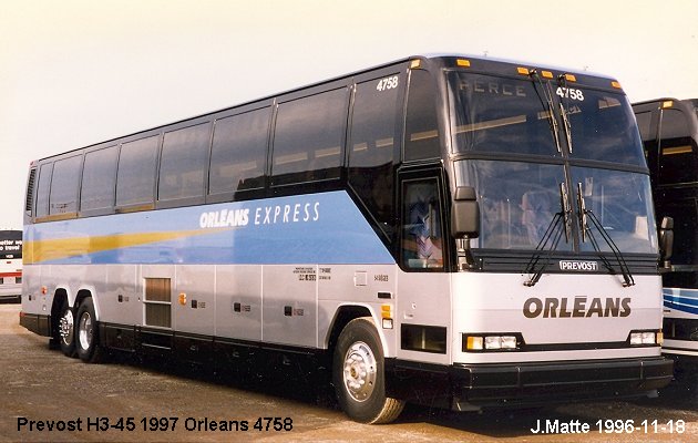 BUS/AUTOBUS: Prevost H3-45 1997 Orleans