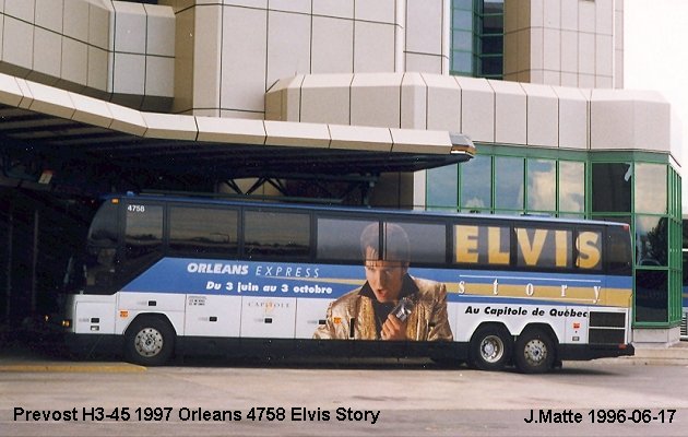 BUS/AUTOBUS: Prevost H3-45 1997 Orleans