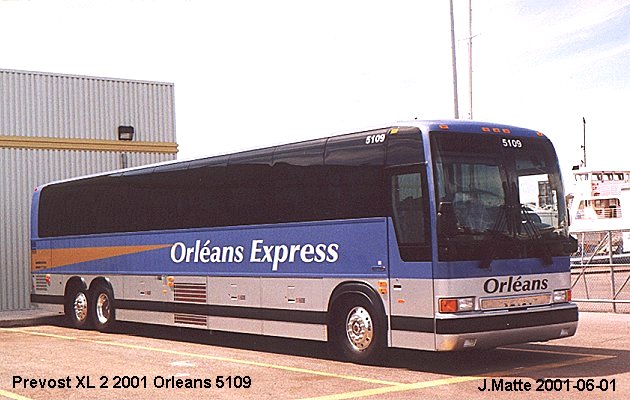 BUS/AUTOBUS: Prevost XL-2 2001 Orleans