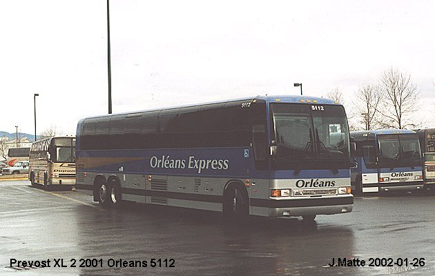 BUS/AUTOBUS: Prevost XL-2 2001 Orleans