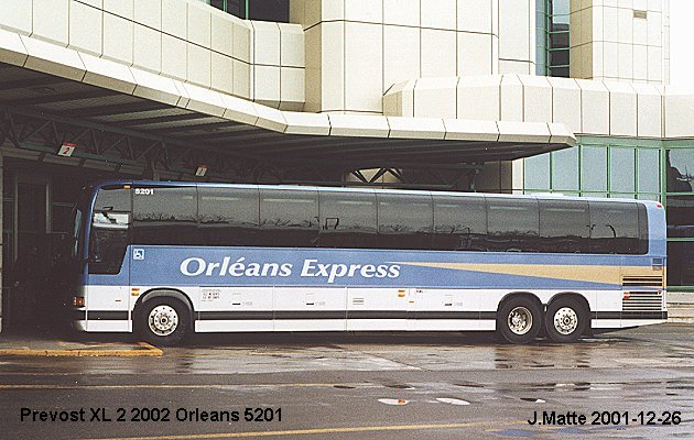 BUS/AUTOBUS: Prevost XL-2 2002 Orleans