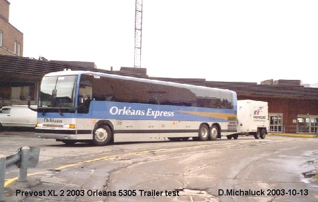 BUS/AUTOBUS: Prevost XL-2 2003 Orleans