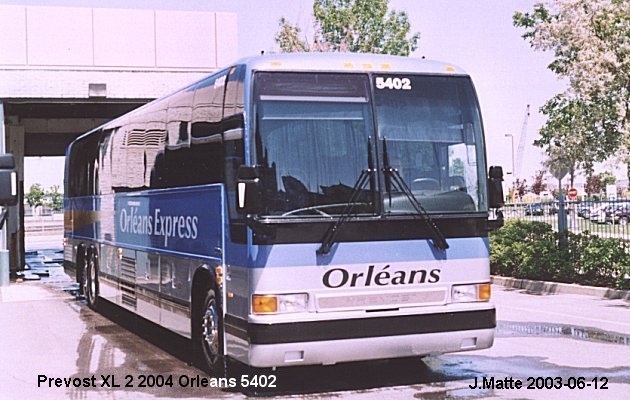 BUS/AUTOBUS: Prevost XL-2 2004 Orleans