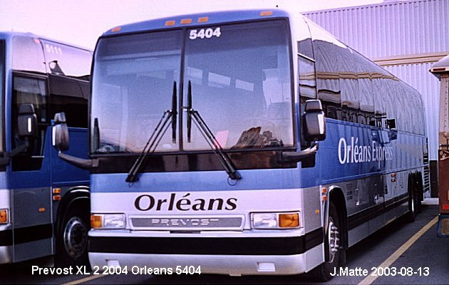 BUS/AUTOBUS: Prevost XL-2 2004 Orleans