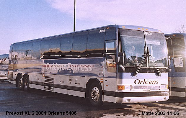 BUS/AUTOBUS: Prevost XL-2 2004 Orleans