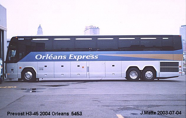 BUS/AUTOBUS: Prevost H3-45 2004 Orleans