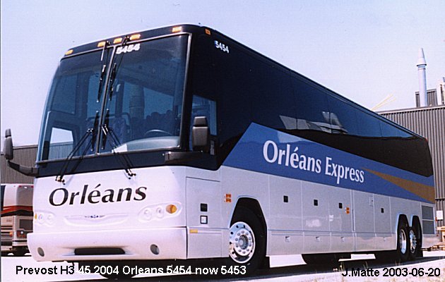 BUS/AUTOBUS: Prevost H3-45 2004 Orleans