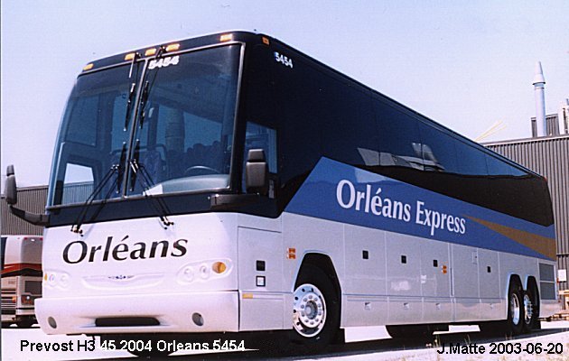 BUS/AUTOBUS: Prevost H3-45 2004 Orleans