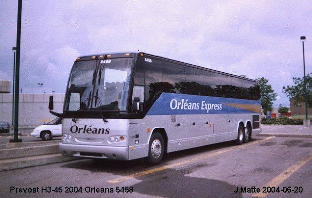 BUS/AUTOBUS: Prevost H3-45 2004 Orleans