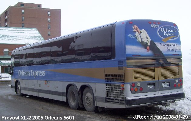 BUS/AUTOBUS: Prevost XL-2 2005 Orleans