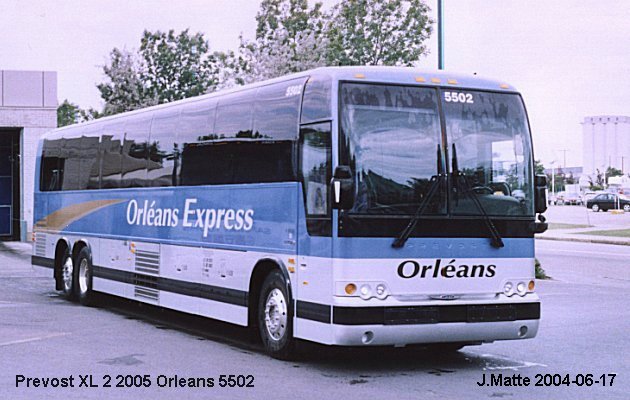 BUS/AUTOBUS: Prevost XL-2 2005 Orleans