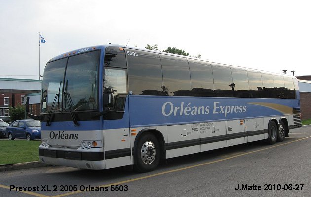 BUS/AUTOBUS: Prevost XL 2 2005 Orleans