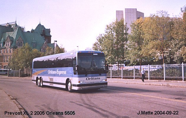 BUS/AUTOBUS: Prevost XL-2 2005 Orleans