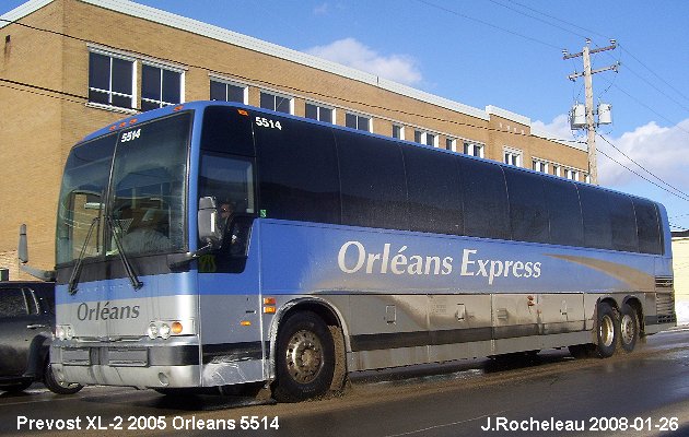 BUS/AUTOBUS: Prevost XL-2 2008 Orleans