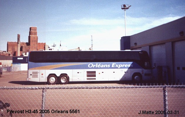 BUS/AUTOBUS: Prevost H3-45 2005 Orleans