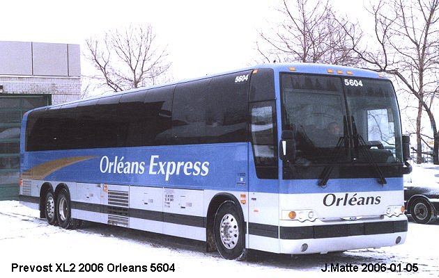 BUS/AUTOBUS: Prevost XL-2 2006 Orleans