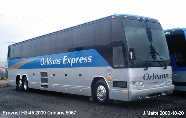 BUS/AUTOBUS: Prevost H3-45 2009 Orleans