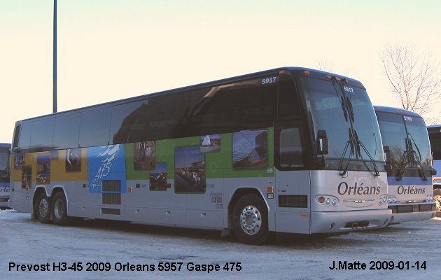 BUS/AUTOBUS: Prevost H3-45 2009 Orleans