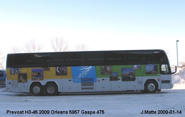 BUS/AUTOBUS: Prevost H3-45 2009 Orleans