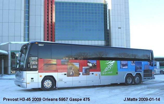 BUS/AUTOBUS: Prevost H3-45 2009 Orleans