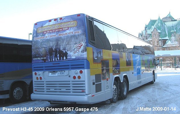 BUS/AUTOBUS: Prevost H3-45 2009 Orleans