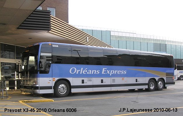 BUS/AUTOBUS: Prevost X3-45 2010 Orleans