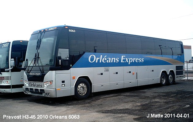 BUS/AUTOBUS: Prevost H3-45 2010 Orleans