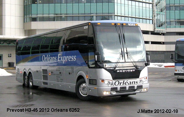 BUS/AUTOBUS: Prevost H3-45 2012 Orleans