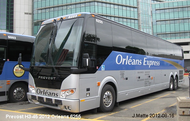 BUS/AUTOBUS: Prevost H3-45 2012 Orleans