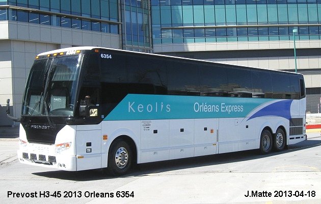 BUS/AUTOBUS: Prevost H3-45 2013 Orleans