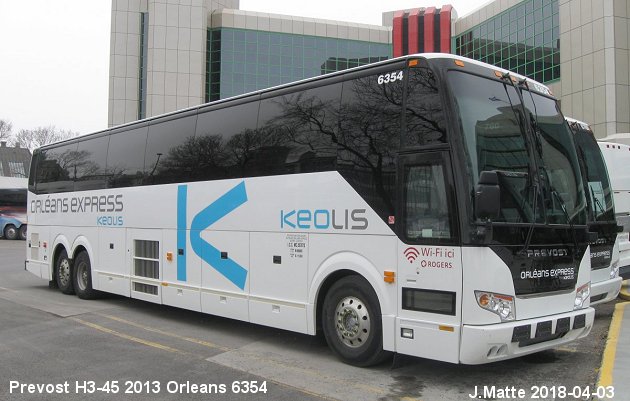 BUS/AUTOBUS: Prevost H3-45 2013 Orleans