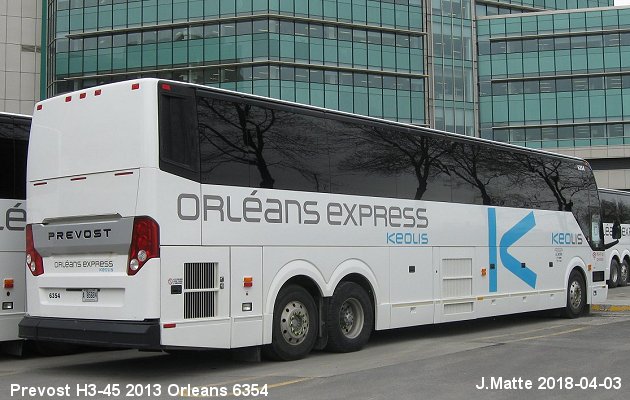 BUS/AUTOBUS: Prevost H3-45 2013 Orleans