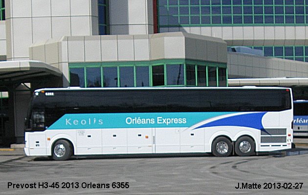 BUS/AUTOBUS: Prevost H3-45 2013 Orleans