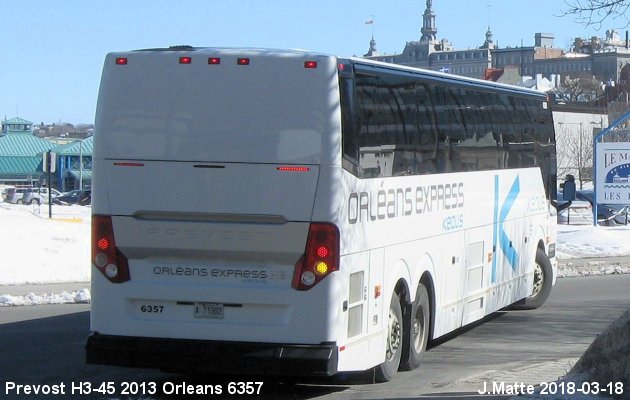 BUS/AUTOBUS: Prevost H3-45 2013 Orleans