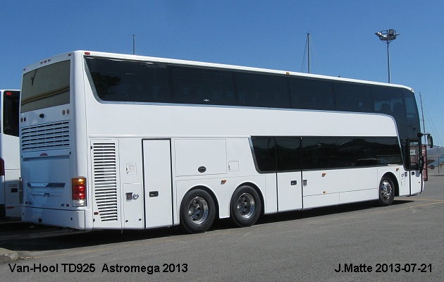 BUS/AUTOBUS: Van Hool TD925 Astromega 2013 Orleans