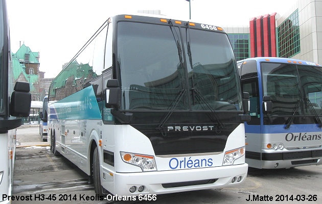 BUS/AUTOBUS: Prevost H3-45 2014 Orleans