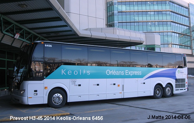 BUS/AUTOBUS: Prevost H3-45 2014 Orleans