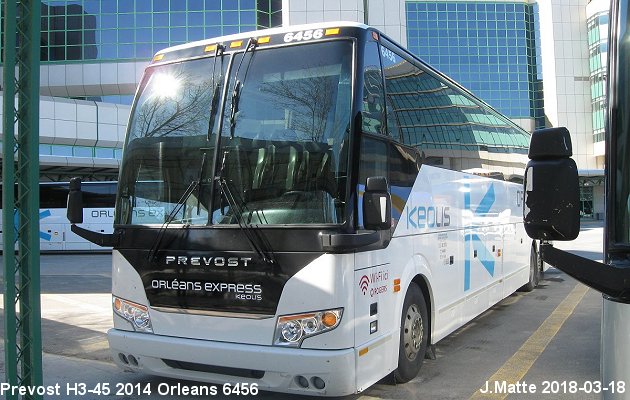 BUS/AUTOBUS: Prevost H3-45 2014 Orleans