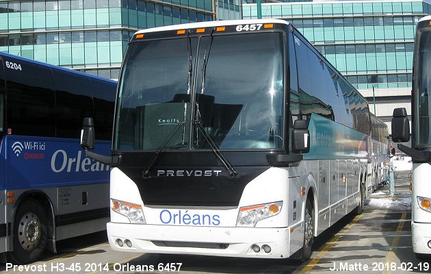 BUS/AUTOBUS: Prevost H3-45 2014 Orleans