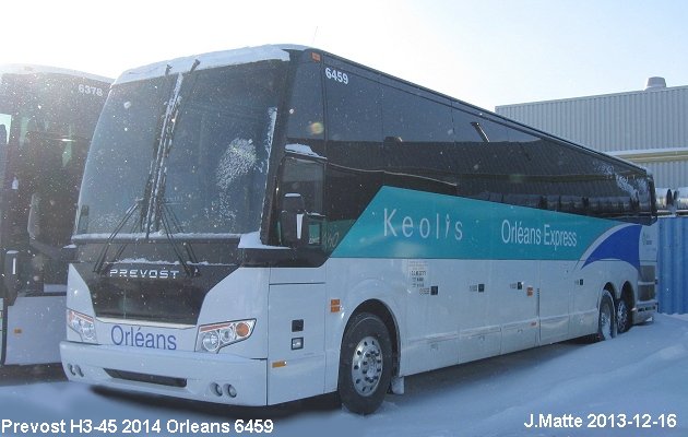 BUS/AUTOBUS: Prevost H3-45 2014 Orleans