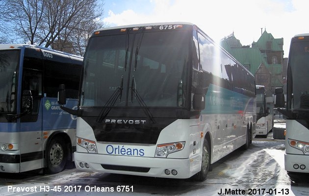 BUS/AUTOBUS: Prevost H3-45 2017 Orleans