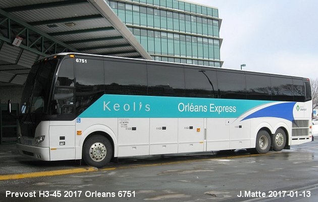 BUS/AUTOBUS: Prevost H3-45 2017 Orleans