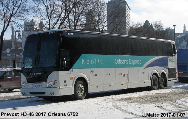 BUS/AUTOBUS: Prevost H3-45 2017 Orleans